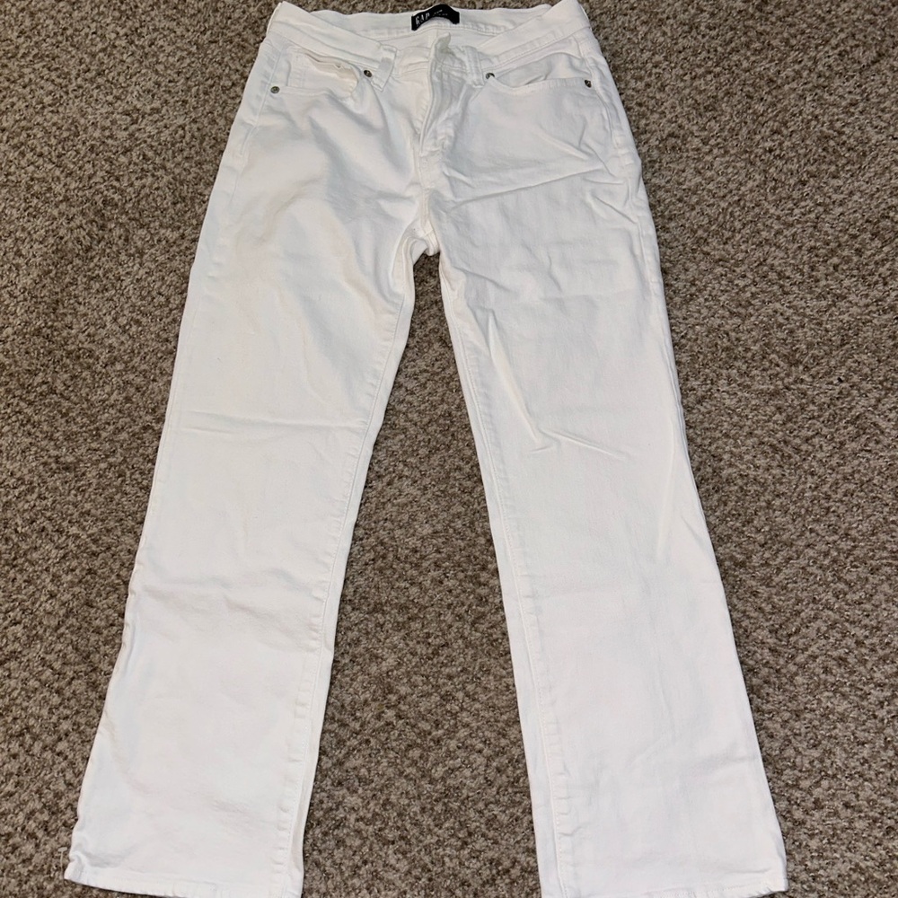 White Kick Fit Jeans - GAP - Women’s 4/27R